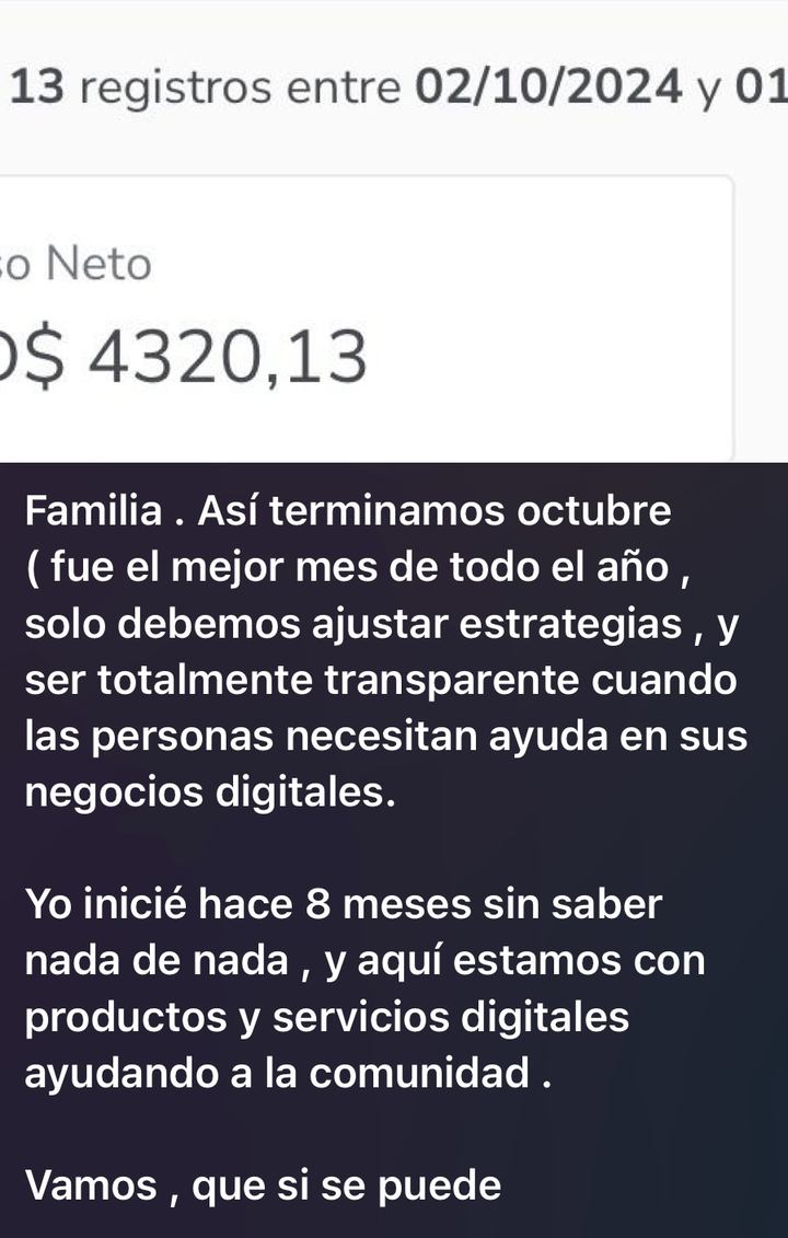 Cierre de mes con ingresos